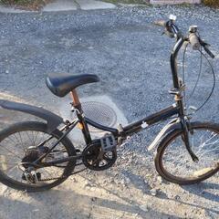 折りたたみ自転車部品取り
