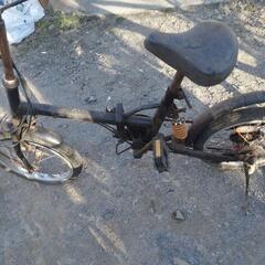 折りたたみ自転車部品取りその2