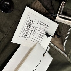 sacai サカイ /Cotton Weather Mix/ボトム/カーキの画像