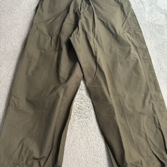 sacai サカイ /Cotton Weather Mix/ボトム/カーキの画像