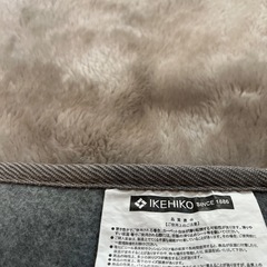 イケヒコ洗えるラグ　ふかふかの画像