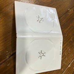 新品　白　DVD トールケース　2枚組の画像