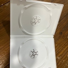 新品　白　DVD トールケース　2枚組の画像