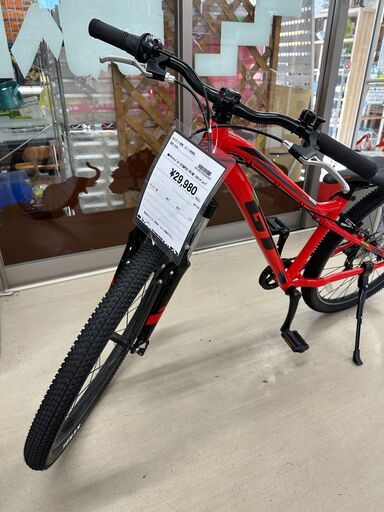 ジモティ来店特価!!　マウンテンバイク　STOMPER　PRIME　26インチ　レッド　　J-1212