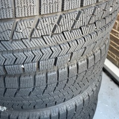 ブリヂストン スタッドレスタイヤホイール付き(ブリザック)4本セット　155/65R13の画像