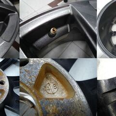 ホイール 4本セット MANARAY SPORT マナレイ 18×7J +48 5H 114.3 中古 苫小牧西店の画像