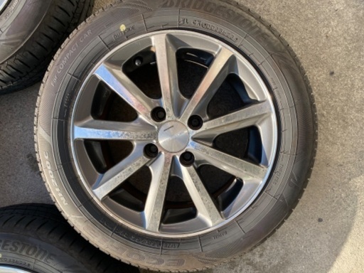 超格安　コンパクトカー　165/65R14 2023年製造　ブリヂストン　エコビア　6分山　　