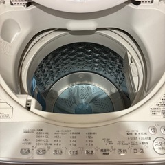 12/26午前引き取り限定　2018年　7kg 　TOSHIBA 洗濯機の画像