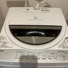 12/26午前引き取り限定　2018年　7kg 　TOSHIBA 洗濯機の画像