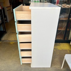 売約済み【池上店】チェスト ハイチェスト　タンス 箪笥 衣装タンス 衣類収納家具 カラー 6段の画像