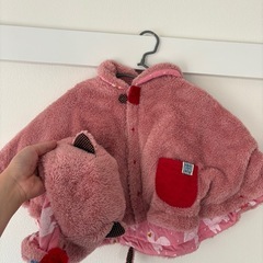 RAG MART ラグマート 帽子付きポンチョ