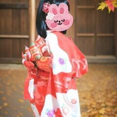 【取引中】子供用アンティーク着物セット 七五三 ３歳 ７歳の画像