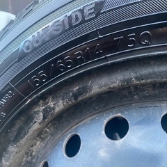 【決まりました。】スタッドレスタイヤ　155/65/14　の画像