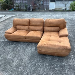★カウチソファー レザーテックス トレビソ スモールカウチ★