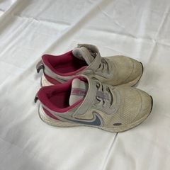 子供服120センチとナイキの靴19センチの画像