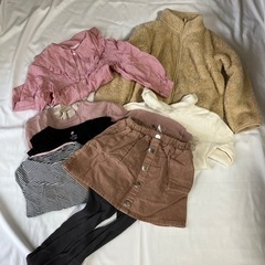 子供服120センチとナイキの靴19センチ