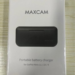 GoPro HERO12 / HERO11 / HERO10 / HERO9 Enduro ブラック用MAXCAMパワートリプルバッテリー充電器の画像