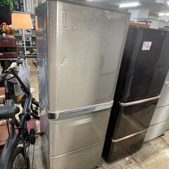 92 送料設置無料 三菱 自動製氷機能付き大型冷蔵庫 16年製