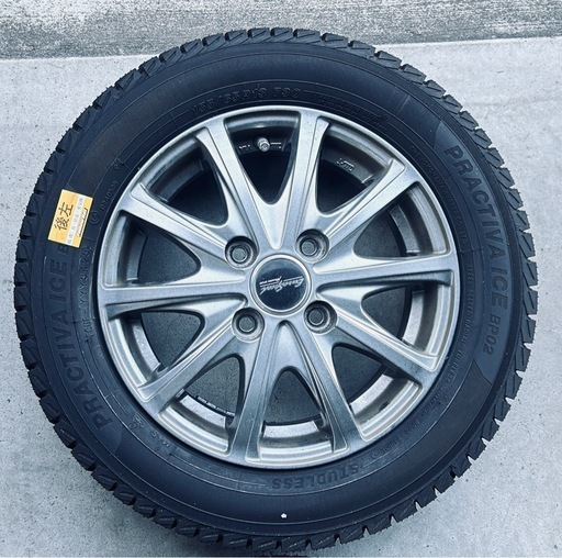 綺麗な状態 スタッドレス　155 65R13 アルミホイール　4本セット