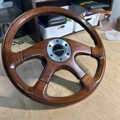 イタルボランテ　ウッドステアリング