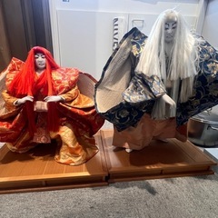 連獅子　日本人形の画像