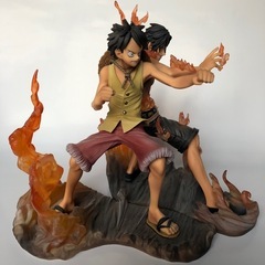 ワンピース ルフィとエース フィギュアの画像