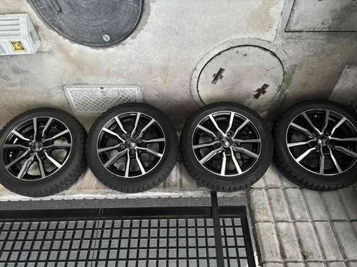 【取引終了しました。】エブリイワゴンDA17Wに使用 １４インチ・スタッドレスホイールセット