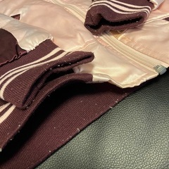 ミニーマウス　スタジャン　120サイズくらいの画像