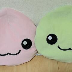 ポリン・ポポリンビーズクッションぬいぐるみ