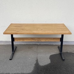 お値下げ！　ダイニングテーブル　無垢　モダンダイニングテーブル　デスク