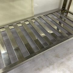 作業台 幅120ｃｍ 調理台 厨房器具 ガレージ ワークスペース 業務用 キッチン 作業台 飲食店 店頭引き渡し歓迎 札幌市手稲区の画像