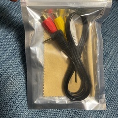 金メッキ加工 L字 4極 3.5mm(M) to 3RCA(F)ケーブルの画像