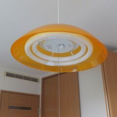 そのまま使える！吊り下げ型照明器具■蛍光灯■中古美品の画像