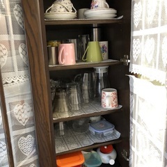 あげます　食器棚　の画像