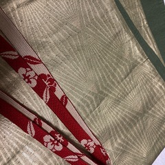 新品　袋帯　グリーンにゴールド抽象柄　いかがでしょうか？の画像