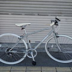 GIORNA[ジョルナ]700c クロスバイク 6speed/スモークグリーン