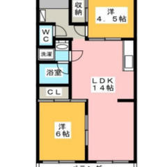 【初期費用オーナー負担有！フリーレント1ヵ月！】駐車場も空きありの2LDK - 本巣郡