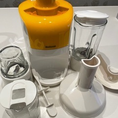 ミルとミキサーは未使用、ジューサーのセット商品