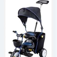 三輪車　トイザらス限定 アイデス カーゴプラス 三輪車 手押し ...