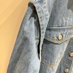 2way デニムジャケット ベストの画像