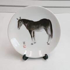 【未使用品】【長期保管品】 福皿　飛馬の図　平成二年