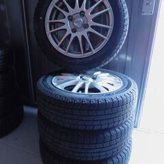 ZACK アルミホイール付きスタッドレスタイヤ ZETRO ice EDGZ 3 155/65R14 75T