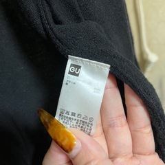 薄手黒カーデガン(ᐢ ˙꒳​˙ᐢ )の画像