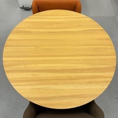 受渡予定あり　カリモク テーブル 椅子2脚 セット の画像
