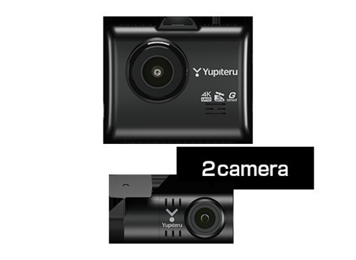 未使用品 残り1個！圧倒的映像美！4K前後2カメラドライブレコーダー ユピテル ZR-4K