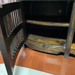 テレビボード　バリ家具の画像