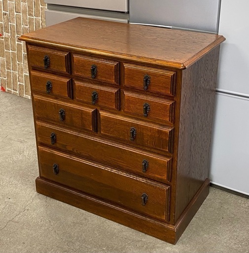 期間限定値下げ 三越家具 ブルージュ ミドルチェスト 10杯 カントリーハウス 整理箪笥 札幌市東区中沼町