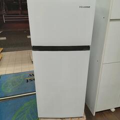 ★【ハイセンス】2ドア冷蔵庫  2022年製  120L ［HR-B12E2W］【3か月保証★配達に設置込】💳自社配送時🌟代引き可💳※現金、クレジット、スマホ決済対応※   