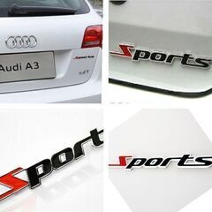 車用3D立体ステッカー（新品）の画像