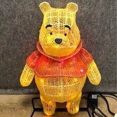 くまのプーさん　LEDイルミネーション　高さ65㎝